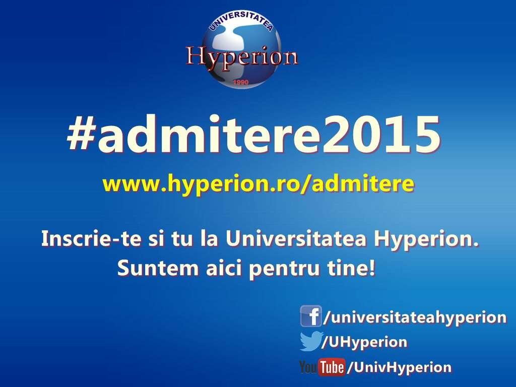 AFIS - ADMITERE UNIV. HYPERION 2015