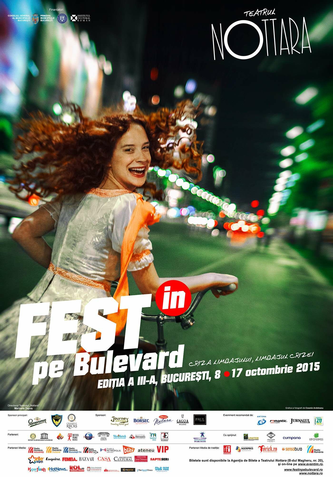 Afis Festin pe Bulevard